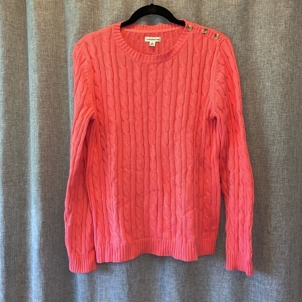 ❤️women's Croft & Barrow sweater Medium